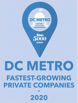 DC METRO fastest growing companies, Inc. 5000 series - 2020